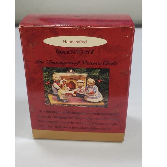 Hallmark Keepsake Ornament The Bearingers Mama Bearinger 1993 Christmas Tree - Picture 6 of 7